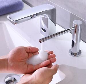 Bình Đựng Xà Phòng Bọt Thông Minh Tự Động Không Chạm Bằng Đồng Cảm Biến Kiểu Vòi Nước Cho Phòng Tắm - Product Image 1