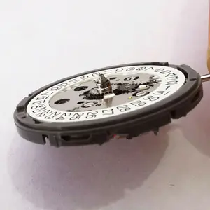 Mecanismo automático de reloj mecánico, mecanismo plateado, hecho en Japón, TMI NH34/NH34A GMT