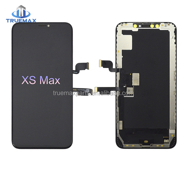 TEMX HGX Hard OLED Screen Assembly for iPhone XS Max LCD Display Replacement Fix Broken Phone for iPhoneXS Max Truemax