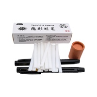 Marqueur de traçage pour tissu à base de craie de tailleur, type coque, invisible, à disparition à haute température, pour la couture