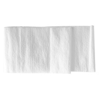 Bandeaux jetables en tissu non tissé blanc, hypoallergéniques, compressés, à motif écossais, élastiques et extensibles, serviette pour cheveux
