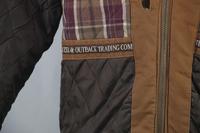 Veste matelassée en toile épaisse lavée pour homme, grande taille, hiver, vêtements de travail d'extérieur, coque en coton
