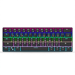 61-Key Luminous RGB Wireless Mechanical <b>Keyboard</b> with for 5.1 and USB Type-C for Business Office and Gaming - Product Image 3