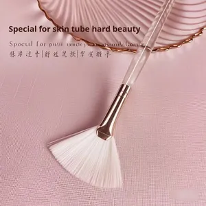 Solución Original Spa <span class=keywords><strong>Essence</strong></span> Brush Cerdas suaves en forma de abanico con mango Salón de belleza Aceite esencial Mascarilla Brush - Product Image 2