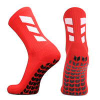 Chaussettes de Football et Soccer Hommes Personnalisées avec Logo, Antidérapantes, Grip Sport, Crew, Digitales, Printemps Automne, Haut et Bas de Manchette, Vente en Gros de Haute Qualité