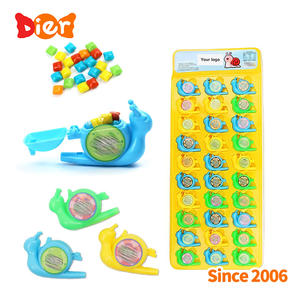 Vente en gros de jouets sifflets personnalisés en forme d'<span class=keywords><strong>escargot</strong></span> avec marque privée bonbons pour enfants - Product Image 2