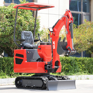 Bestselling Products Hydraulic Mini Digger Excavator Excavation <b>Machine</b> Earth-moving Machinery Farm Sdjk with Attachments - Product Image 2