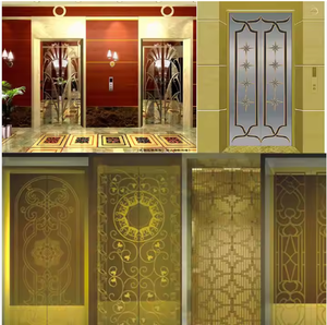 Placa Decorativa de Acero Inoxidable Grabada EX926 con Servicios de Doblado, Corte y Soldadura para Diseño de Interiores de Hoteles de Lujo - Product Image 2