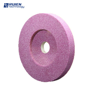 عجلة طحن عالية الأداء يمكن تخصيصها أحادية الجانب مقعرة عجلة طحن أكسيد الألومنيوم لطاحونة مقاعد البدلاء. - Product Image 1