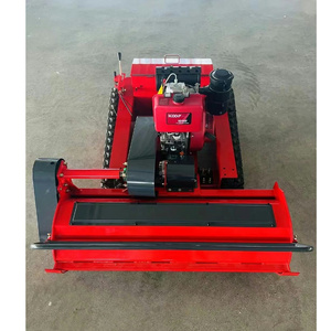 Cortadora de césped autopropulsada a gasolina con control remoto para césped triturado, máquina pequeña para huertos, maquinaria agrícola - Product Image 4