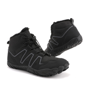 Chaussures pieds nus d'hiver imperméables antidérapantes chaussures pieds nus unisexe hommes femmes bottes zéro goutte chaussures de course de sentier d'hiver minimalistes - Product Image 6