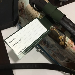 Custom Plastic Indelible PP Synthetic Paper Luggage <strong>Tags</strong> Waterproof <strong>Travel</strong> Bag <strong>Tag</strong> - Product Image 5