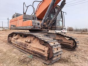 Excavadora Usada Doosan DX520LC-9C DX520 de 50 Toneladas, Excavadora Hidráulica de Orugas con Cuchilla Hidráulica, Cucharón de Excavación, Cucharón de Roca con Pulgar Hidráulico - Product Image 4