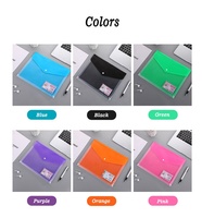 Fancy A4-carpeta de documentos de acordeón impermeable, carpeta de archivo de expansión con bolsa de sobre de marca personalizada