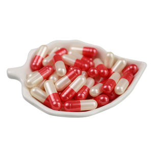 Metalik inci altın jelatin boş ayrılmış kapsül boyutu 00 - Product Image 3