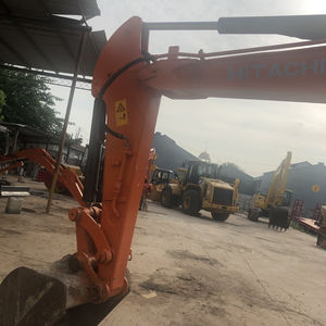 Excavatrice d'occasion HITACHI ZX55 5 tonnes, prête à l'emploi, hydraulique sur chenilles, haute qualité, origine Japon, vidéo testée - Product Image 2