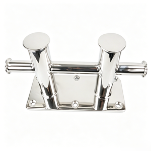Bouée d'amarrage double croisée en acier inoxydable 316 pour pont de yacht marin et quai de bateau - Product Image 2