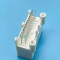 Conector Automotriz Doméstico Enchufable 1376111-2, 5A 12V 24 Pines Rectos, Conector de Extremo de Placa PCB, Paso de 2.2mm, Carcasa de PBT