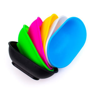 Tazones de Silicona Reutilizables Multicolores de 8.3*5.3cm con Logotipo OEM, Tazones para Condimentos, Aperitivos, Maquillaje, Mini Tazones de Silicona - Product Image 3