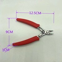 Pince à cordage de raquette de badminton Yuquan Sports Premium en acier inoxydable, coupe angulaire, facile à utiliser, couleur rouge, origine Chine