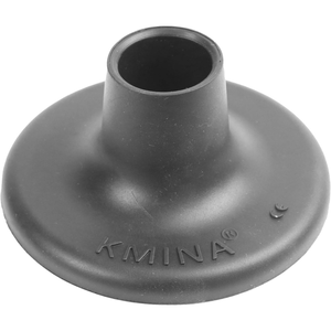 Patas de goma para sillas de ducha (x4 unidades), tapas para sillas de ducha para tubos de 28 mm, color negro KMINA K30033 - Product Image 5