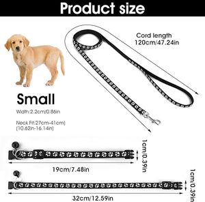 ปลอกคอแมวไนลอนปรับได้ลายอุ้งเท้าหลากสีขายส่ง - Product Image 2
