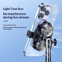 Refroidisseur de téléphone de jeu à semi-conducteurs X53, double puce de refroidissement, affichage numérique, radiateur filaire pour jeux mobiles et streaming en direct