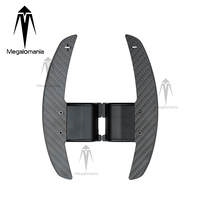 Palanca de Cambios Magnética para Volante de Coche, de Fibra de Carbono, para Ford Bronco Raptor Wildtrak Big Bend 2022-2024
