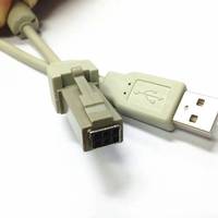Kabel Koneksi Pemindai Barcode Tembaga MOTECHLINK/OEM USB 6-pin 1.8m untuk Pemindai dan Printer Barcode Model MO-TECH-U206P-01