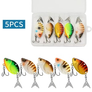 Nouvel ensemble de leurres <span class=keywords><strong>VIB</strong></span> en métal 5g 10g 15g, appâts artificiels durs pour la pêche à la carpe, au marlin, au bar et à la truite en eaux douces (lacs et rivières) - Product Image 1