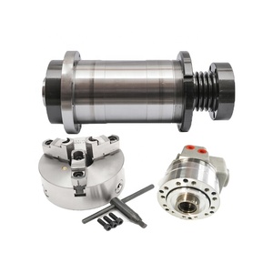 Kit Completo de Husillo de Accionamiento por Correa A2-6 de 200 mm y 4000 rpm, Incluye Cilindro Hidráulico y Mandril para Torneado - Product Image 2