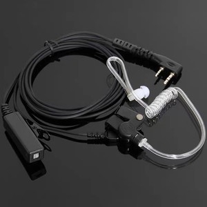 Auriculares Baofeng Walkie Talkie con gancho para la oreja, equipo de comunicación con cable de 3,5mm, conector Universal tipo K - Product Image 1