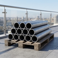 Tuyau de distribution de fluides en acier inoxydable sans soudure ASTM A312, grade 304, laminé à chaud, à paroi épaisse, SCH10S/SCH40S, 1% ISO 9001 SIRM CE