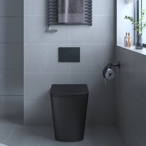 Juego de Inodoro de Cerámica de Doble Descarga sin Tanque, Fabricante OEM, Inodoro de Una Pieza con Descarga de Lavado, Juego de Inodoro con <span class=keywords><strong>Ducha</strong></span> ADA - Product Image 2