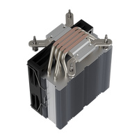 COOLLEO-dissipateur thermique pour ordinateur de bureau A40, radiateur CPU refroidi par air avec ventilateur 12V pour refroidisseur de PC