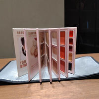Palette de fards à paupières 67 couleurs longue tenue, résistante à la transpiration, nacrée et mate, blush et illuminateur multi-usages pour maquillage de scène – Meilleures ventes