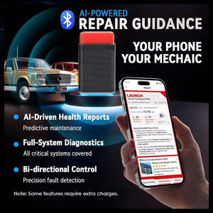 Adaptador Bluetooth LAUNCH X431 AIOBD, Herramienta de Diagnóstico con Funciones OBD2 Completas, 5 Descargas Gratuitas de Vehículos, Compatible con Android e iOS - Product Image 4