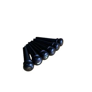 Hot Ebony <span class=keywords><strong>Martin</strong></span> Black Guitar Bridge Pins Clavijas con 3,0mm para ukelele de <span class=keywords><strong>guitarra</strong></span> acústica clásica - Product Image 1