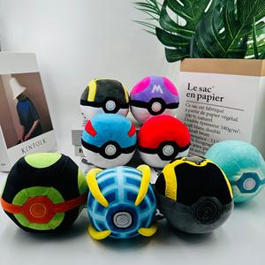 All'ingrosso 10-36cm di dimensioni giocattoli di peluche carino morbido Pokemoned <span class=keywords><strong>Poke</strong></span> Ball Master Ball bambola imbottita con tag - Product Image 1