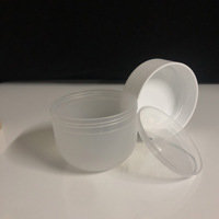 Pots en plastique cosmétiques de 150 ml et 200 ml pour soins de la peau, crème pour les yeux, gel d'aloe vera, crème pour le visage, gommage corporel - Marque blanche