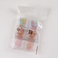 Décorations d'ongles en résine 3D à dos plat, breloques florales colorées en cristal, accessoires mignons pour nail art DIY
