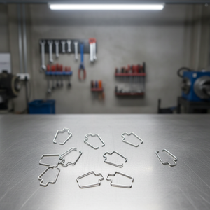 نوابض تشكيل وثني من الفولاذ الزنبركي مخصصة حسب الطلب لصناعة النظارات بأبعاد مخصصة - Product Image 3