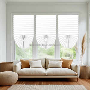 Stores plissés cellulaires à isolation thermique ouverte de bonne qualité pour villa - Product Image 6