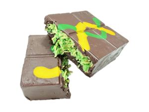 Emballage personnalisé OEM Dubaï 70g/pièce Bonbon au chocolat croquant avec confiture de pistache Ingrédients au sucre aromatisé et fruité - Product Image 3