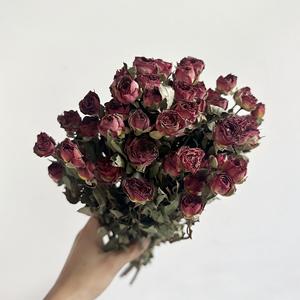 Flores de Rosa Secas Naturales, Ramo de Rosas Reales para Decoración del Hogar, Manualidades, Regalos y Decoración de Bodas - Product Image 3