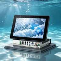 Tablette industrielle 17 pouces IP66 sans ventilateur, intégrée, Intel 10-11, 30~85 9-36V