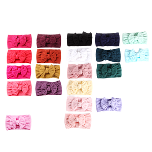 Colorful Cute Newborn <strong>Baby</strong> <strong>Headbands</strong> Kids Girl Children Elastic Bow Hair Band Nylon Fabric Hair Accessories For Girls - Product Image 1