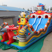 Château gonflable d'intérieur pour enfants avec toboggan pour enfants