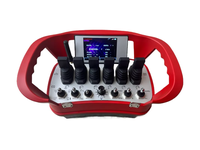 Télécommande sans fil hydraulique, contrôleur radio LCD étanche IP pour pompe à béton et équipement de grue mobile