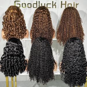 Pelucas en Oferta, Pelucas de Cabello Humano Vietnamita 100% Natural <span class=keywords><strong>con</strong></span> Frente de Encaje HD, Pre-Depiladas, sin Pegamento, al por Mayor - Product Image 3